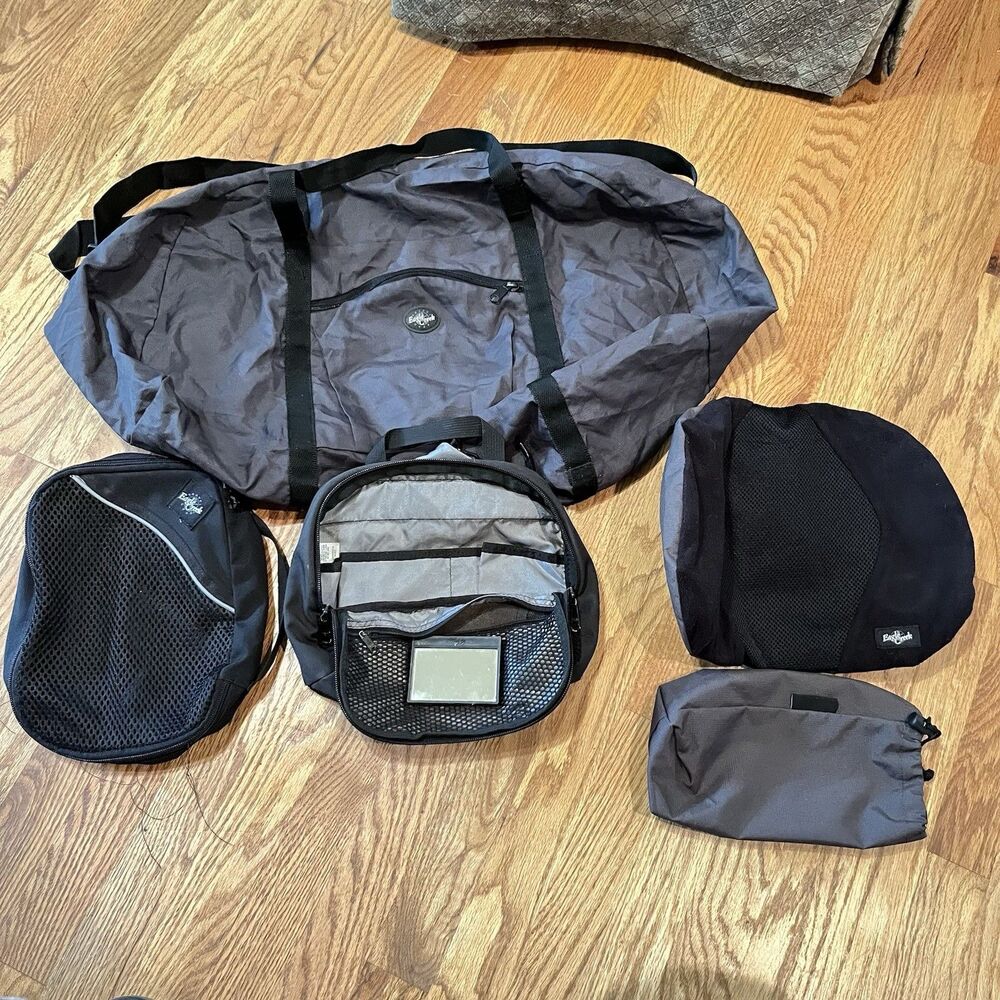 Eagle Creek Packable Duffle Bag Lot Toiletry Packing Cube Inflatable Head Rest